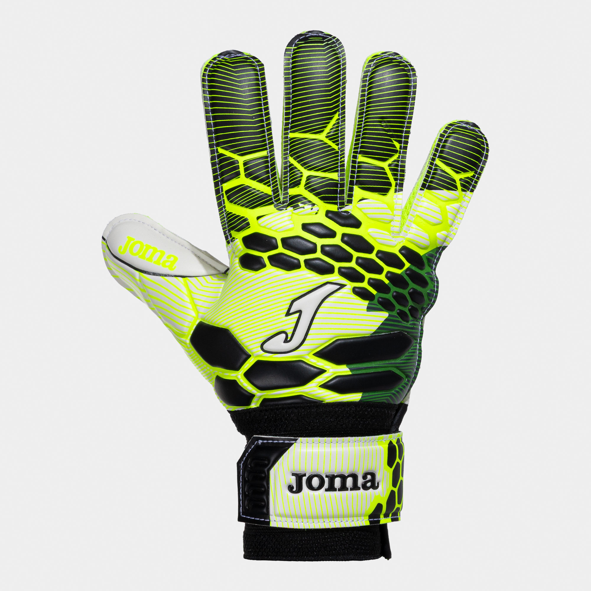 GANTS VERT FLUO NOIR 401950.021
