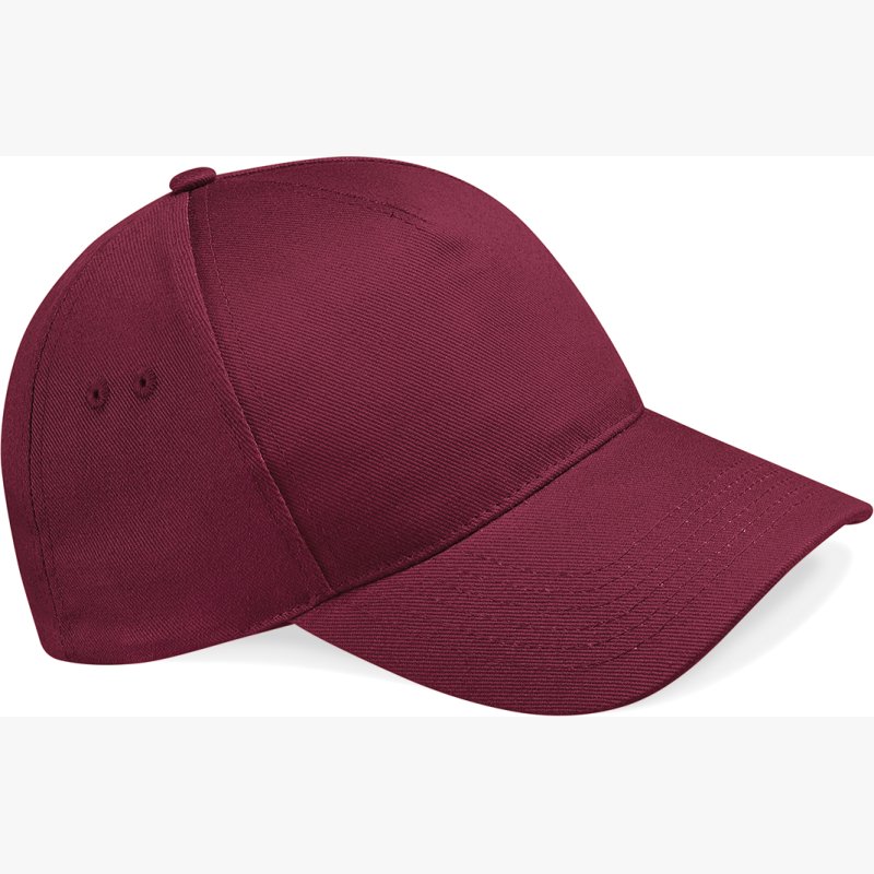 Casquette 5 panneaux Ultimate B15 – Burgundy – Beechfield® Casquette 5 panneaux Ultimate B15 – Burgundy – Beechfield®