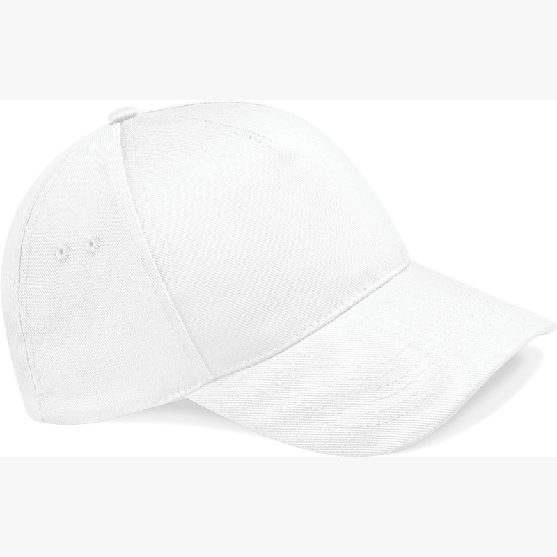 Casquette 5 panneaux Ultimate B15 – White – Beechfield® Casquette 5 panneaux Ultimate B15 – White – Beechfield®