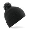 Bonnet Snowstar® B450 – Black / Graphite Grey – Beechfield® Bonnet Snowstar® B450 – Black / Graphite Grey – Beechfield®