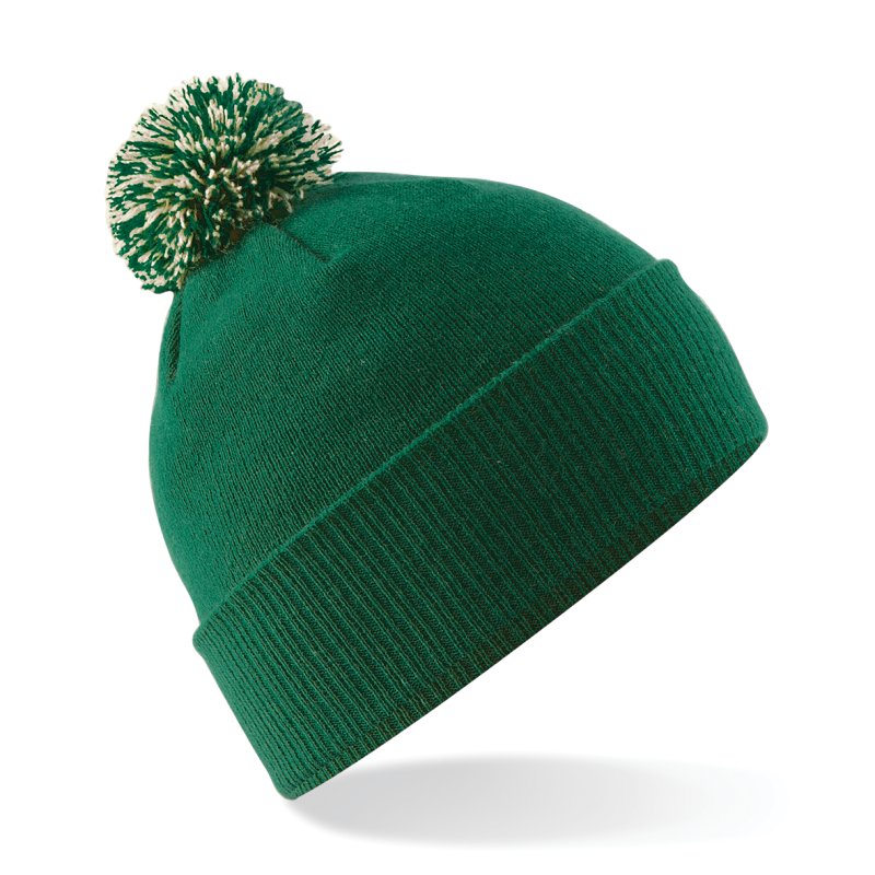 Bonnet Snowstar® B450 – Bottle Green / Off White – Beechfield® Bonnet Snowstar® B450 – Bottle Green / Off White – Beechfield®