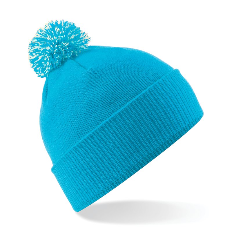 Bonnet Snowstar® B450 – Surf Blue / Off White – Beechfield® Bonnet Snowstar® B450 – Surf Blue / Off White – Beechfield®