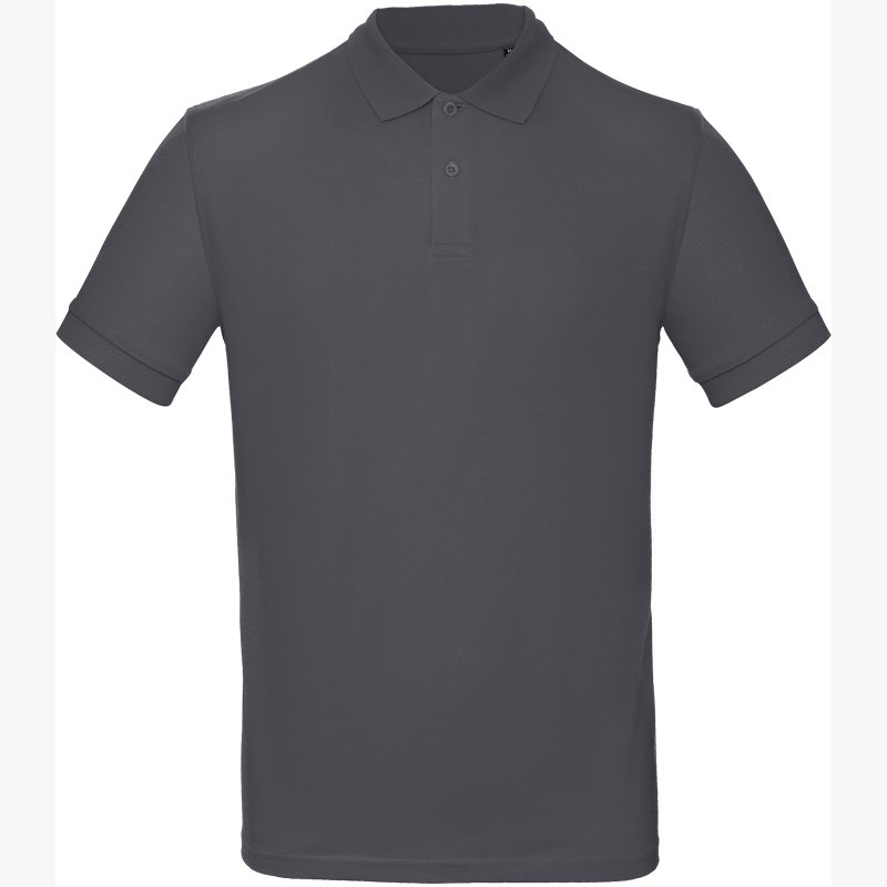 Polo bio homme CGPM430 – Dark Grey – B&C Polo bio homme CGPM430 – Dark Grey – B&C