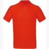 Polo bio homme CGPM430 – Fire Red – B&C Polo bio homme CGPM430 – Fire Red – B&C