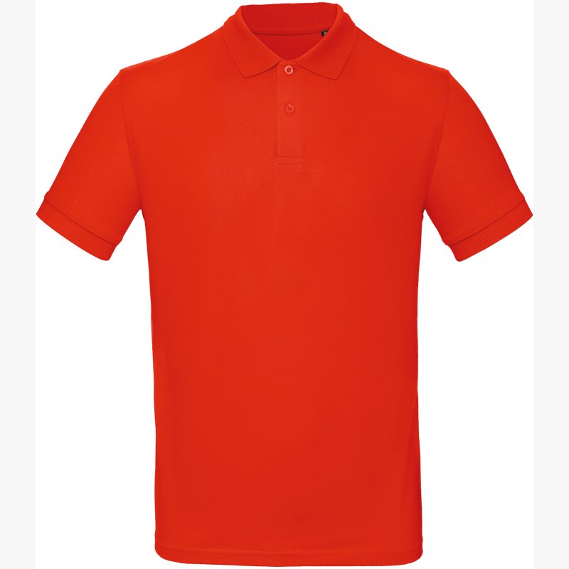 Polo bio homme CGPM430 – Fire Red – B&C Polo bio homme CGPM430 – Fire Red – B&C