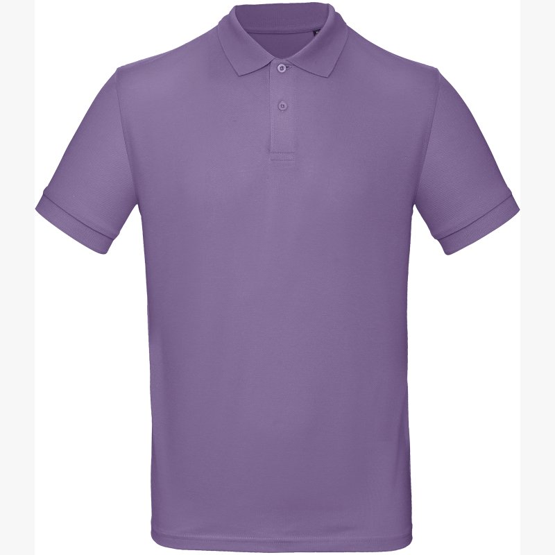 Polo bio homme CGPM430 – Millennial Lilac – B&C Polo bio homme CGPM430 – Millennial Lilac – B&C