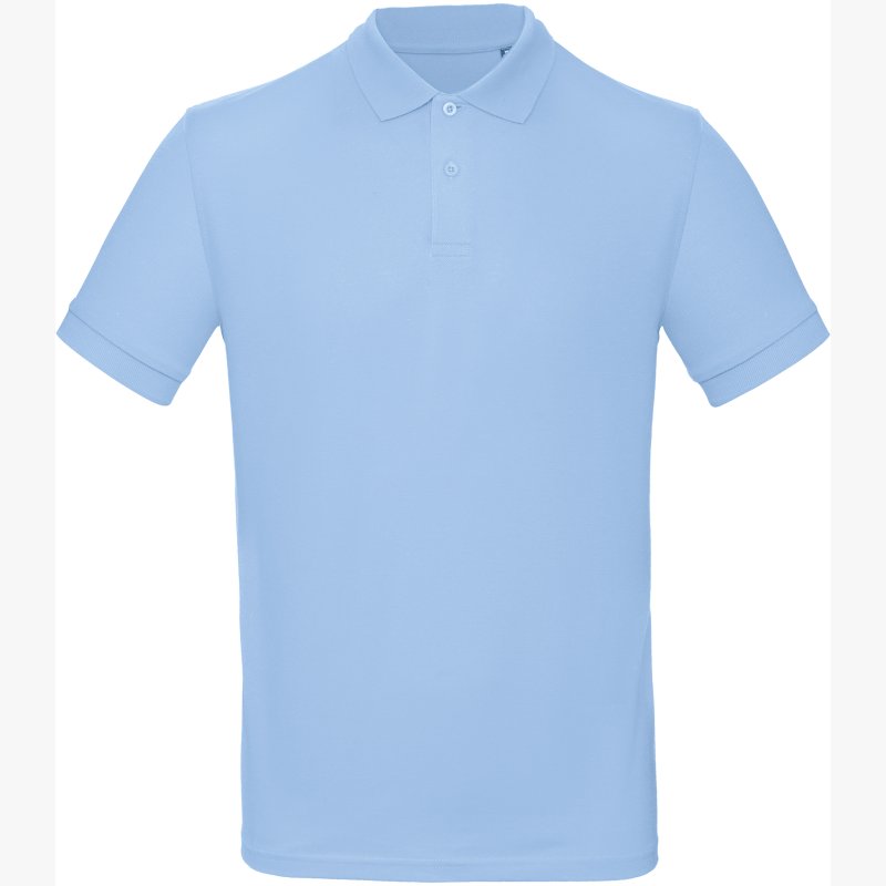 Polo bio homme CGPM430 – Sky Blue – B&C Polo bio homme CGPM430 – Sky Blue – B&C