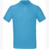 Polo bio homme CGPM430 – Very Turquoise – B&C Polo bio homme CGPM430 – Very Turquoise – B&C