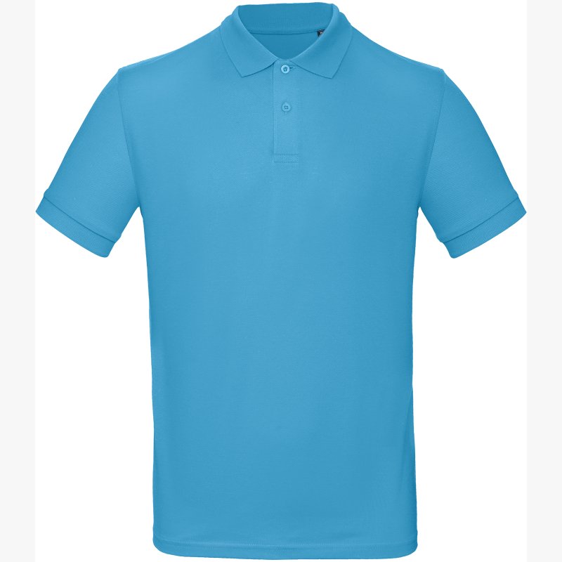 Polo bio homme CGPM430 – Very Turquoise – B&C Polo bio homme CGPM430 – Very Turquoise – B&C