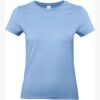 T-shirt femme #E190 CGTW04T – Sky Blue – B&C T-shirt femme #E190 CGTW04T – Sky Blue – B&C