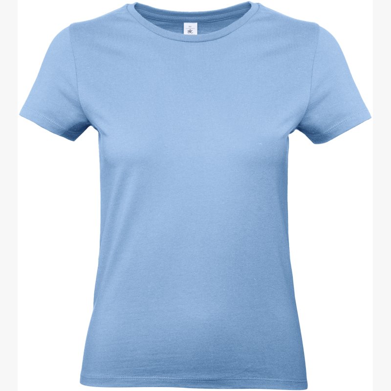 T-shirt femme #E190 CGTW04T – Sky Blue – B&C T-shirt femme #E190 CGTW04T – Sky Blue – B&C
