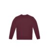 Sweat-shirt col rond ID.332 unisexe CGWG004 – Burgundy – B&C