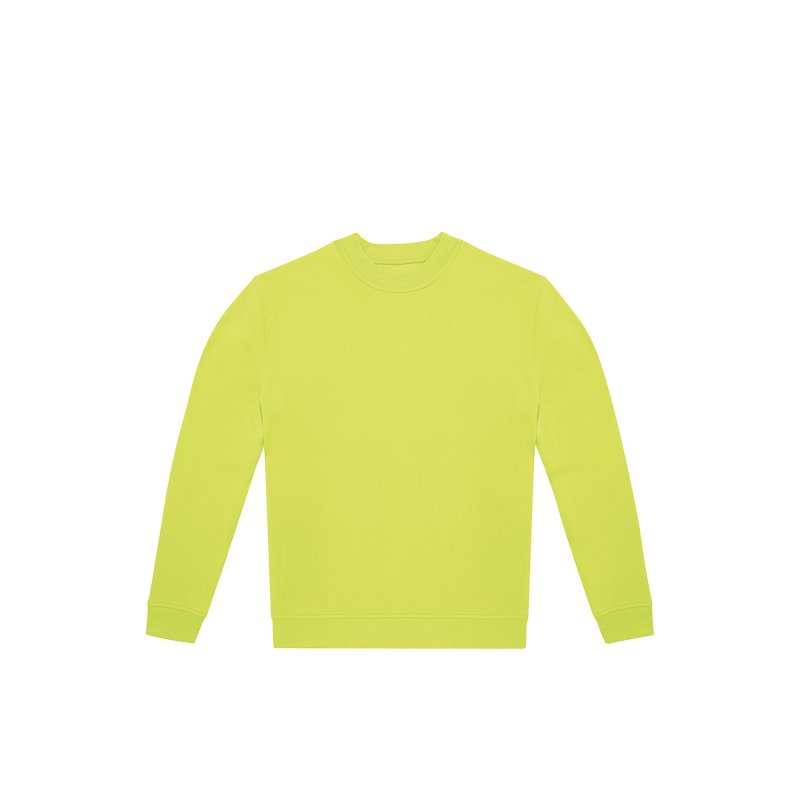 Sweat-shirt col rond ID.222 CGWG007 – Acid Lime – B&C
