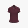 Polo piqué femme IB221 – Ideal Burgundy – iDeal Basic Brand Polo piqué femme IB221 – Ideal Burgundy – iDeal Basic Brand