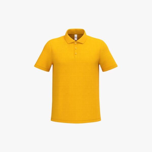 Polo piqué homme IB295 – Ideal Gold – iDeal Basic Brand