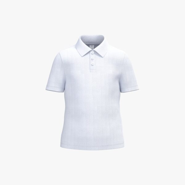 Polo piqué enfant - Ideal White