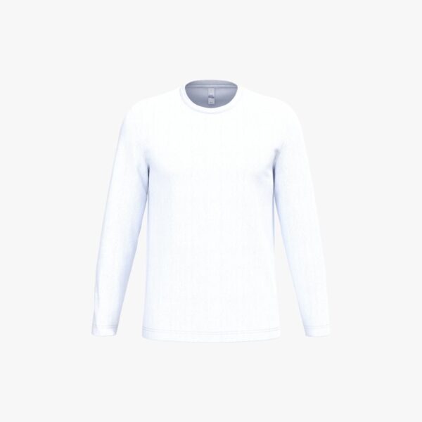 T-shirt LSL unisexe iDeal150 - Ideal White
