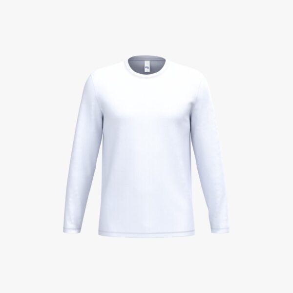 T-shirt LSL unisexe iDeal190 - Ideal White