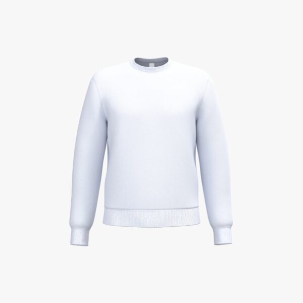 Sweat-shirt col rond unisexe - Ideal White