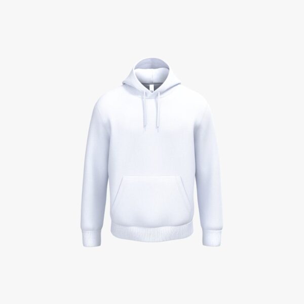 Sweat-shirt à capuche unisexe - Ideal White