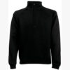 Sweat-shirt col zippé Premium (62-032-0) SC165 – Black – Fruit of the Loom Sweat-shirt col zippé Premium (62-032-0) SC165 – Black – Fruit of the Loom