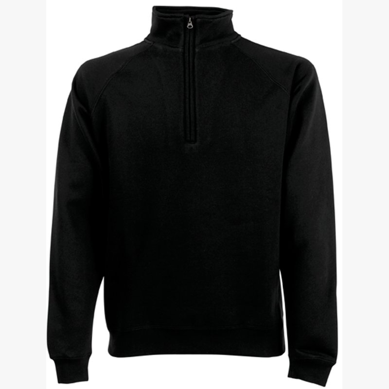 Sweat-shirt col zippé Premium (62-032-0) SC165 – Black – Fruit of the Loom Sweat-shirt col zippé Premium (62-032-0) SC165 – Black – Fruit of the Loom