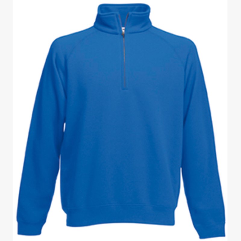 Sweat-shirt col zippé Premium (62-032-0) SC165 – Royal Blue – Fruit of the Loom Sweat-shirt col zippé Premium (62-032-0) SC165 – Royal Blue – Fruit of the Loom