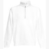 Sweat-shirt col zippé Premium (62-032-0) SC165 – White – Fruit of the Loom Sweat-shirt col zippé Premium (62-032-0) SC165 – White – Fruit of the Loom
