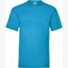 T-shirt homme Valueweight (61-036-0) SC221 – Azur Blue – Fruit of the Loom T-shirt homme Valueweight (61-036-0) SC221 – Azur Blue – Fruit of the Loom