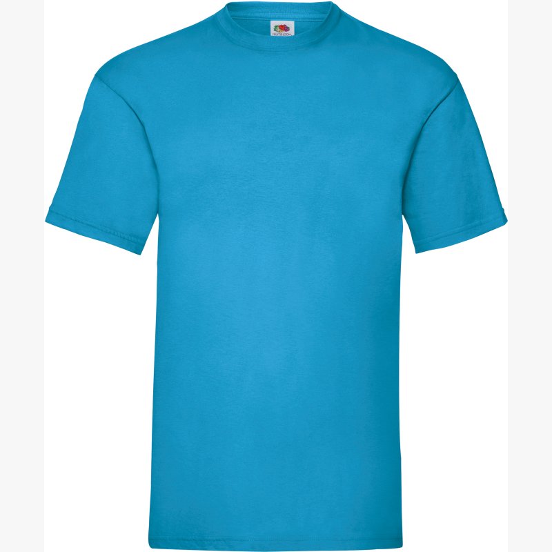 T-shirt homme Valueweight (61-036-0) SC221 – Azur Blue – Fruit of the Loom T-shirt homme Valueweight (61-036-0) SC221 – Azur Blue – Fruit of the Loom