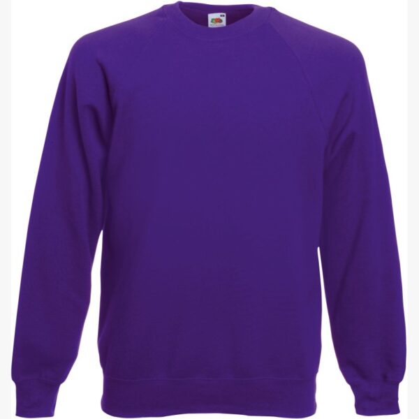 Sweat-shirt manches raglan (62-216-0) SC4 – Purple – Fruit of the Loom