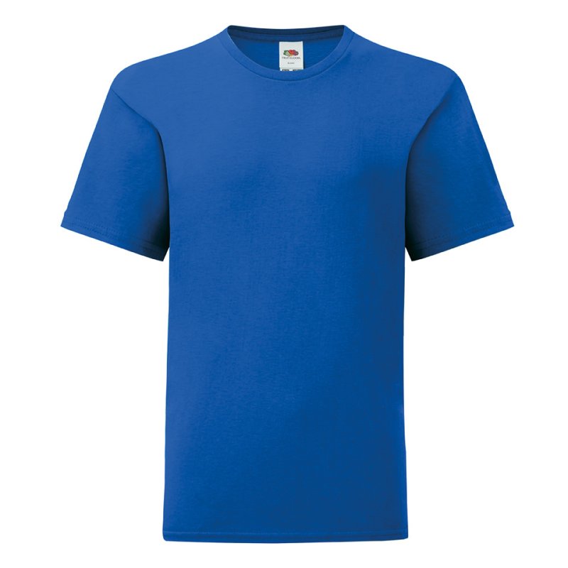 T-shirt Iconic 195 T enfant SC61363 – Royal Blue – Fruit of the Loom T-shirt Iconic 195 T enfant SC61363 – Royal Blue – Fruit of the Loom