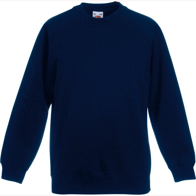 Sweat-shirt enfant manches raglan (62-039-0) SC62039 – Deep Navy – Fruit of the Loom Sweat-shirt enfant manches raglan (62-039-0) SC62039 – Deep Navy – Fruit of the Loom