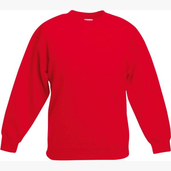 Sweat-shirt enfant col rond Classic (62-041-0) SC62041 – Red – Fruit of the Loom