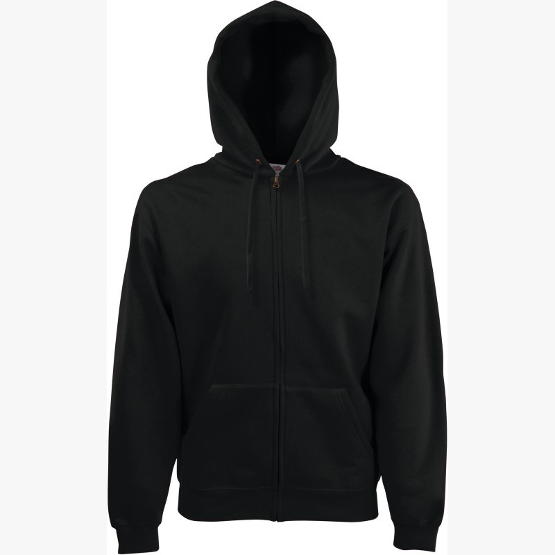 Sweat-shirt homme zippé capuche Classic (62-062-0) SC62062 – Black – Fruit of the Loom