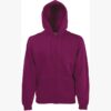 Sweat-shirt homme zippé capuche Classic (62-062-0) SC62062 – Burgundy – Fruit of the Loom