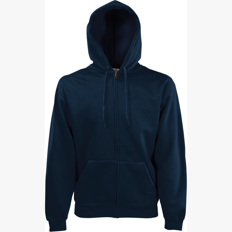 Sweat-shirt homme zippé capuche Classic (62-062-0) SC62062 – Deep Navy – Fruit of the Loom