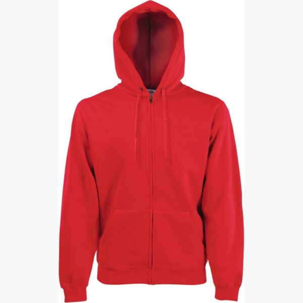 Sweat-shirt homme zippé capuche Classic (62-062-0) SC62062 – Red – Fruit of the Loom