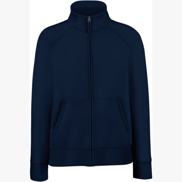 Veste femme molleton zippée Premium (62-116-0) SC62116 – Deep Navy – Fruit of the Loom