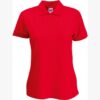 Polo femme 65/35 (63-212-0) SC63212 – Red – Fruit of the Loom Polo femme 65/35 (63-212-0) SC63212 – Red – Fruit of the Loom