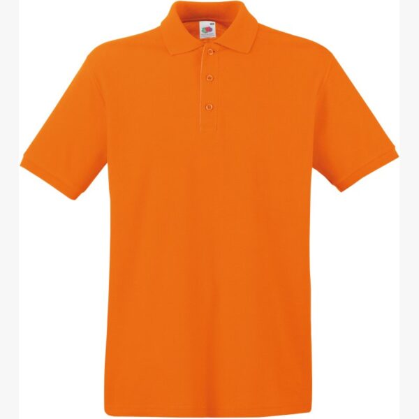 Polo Premium (63-218-0) SC63218 – Orange – Fruit of the Loom