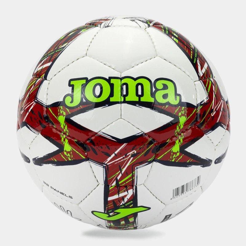 401412-206-1 PACK DE 12 BALLONS BALÓN DALI III – ROJO VERDE FLÚOR – JOMA